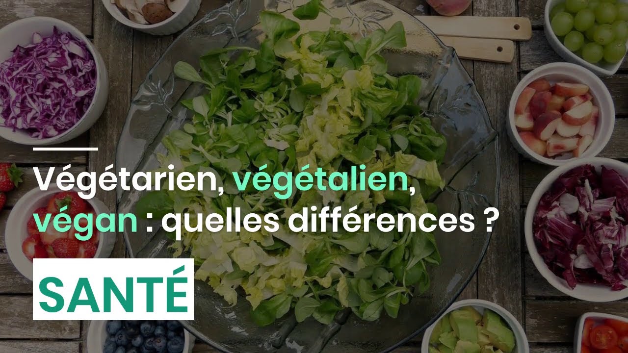 Végétarien, végétalien, végan quelles différences ?