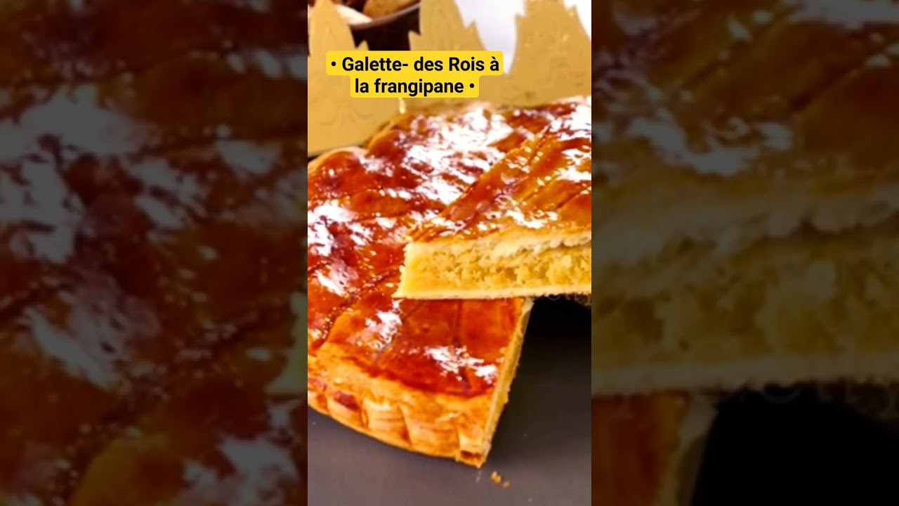 La meilleure Galette des Rois à la frangipane👌la recette de grand-mère🥧🍯🍀