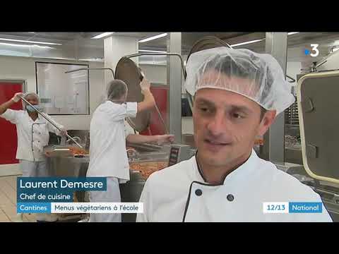 Actu : Cantines : des menus végétariens à l'école