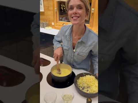 Fondue savoyarde en famille