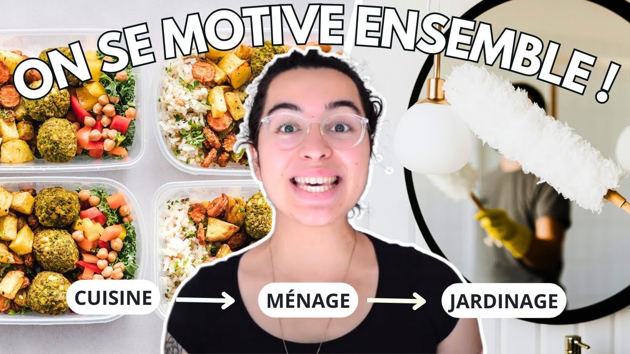 MA RECETTE DU SEITAN, REMPOTER DU BASILIC, ASTUCES MÉNAGE: ON SE MOTIVE ! ✨