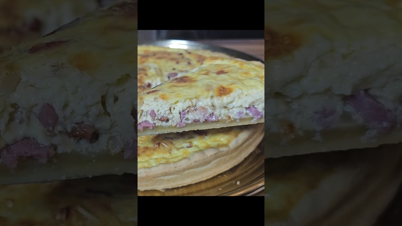 🥧🔥 La Quiche Lorraine Parfaite en 5 minutes  #QuicheLorraine #RecetteFacile #GourmetLevelUp #quiche