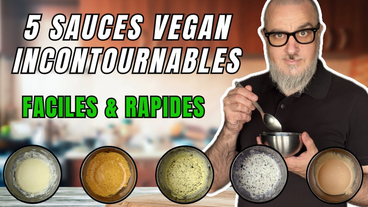 Recette Express : 5 Sauces Classiques Françaises en Version Végane🌱