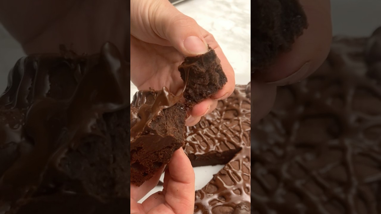 Transformer les chocolats de Pâques en délicieux brownie #formation #diy #patisserie