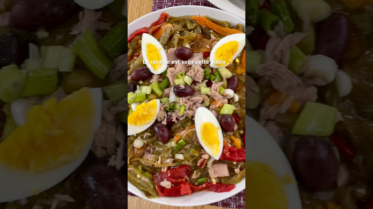 2 Salades de Poivrons Grillés, Faciles et Simples.  #food  #recipe  #salades  #vegan  #algérie