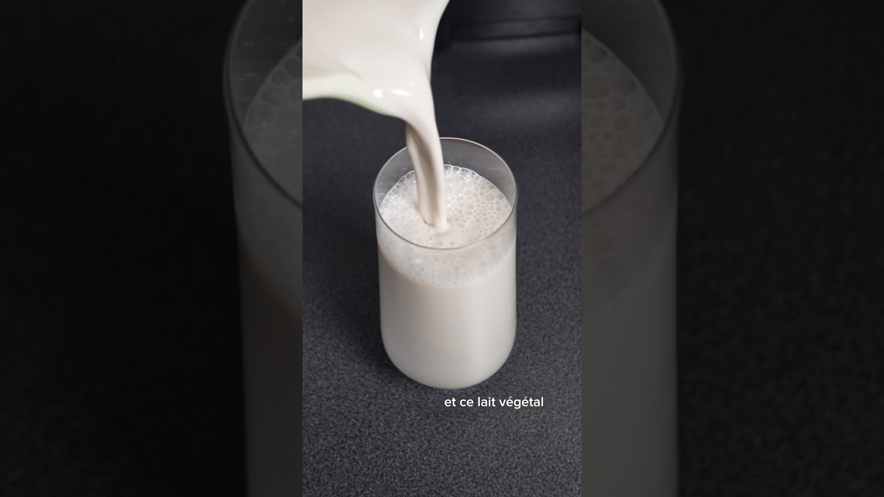 Un lait végétal 2x plus riche en calcium ! 1 seul ingrédient ! (c’est magique)