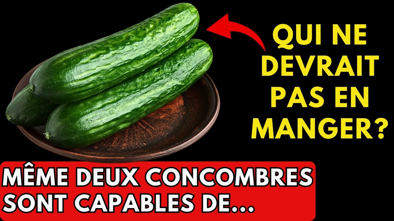 Peu de gens savent ce que les concombres sont capables de faire dans votre corps. Surprenant!