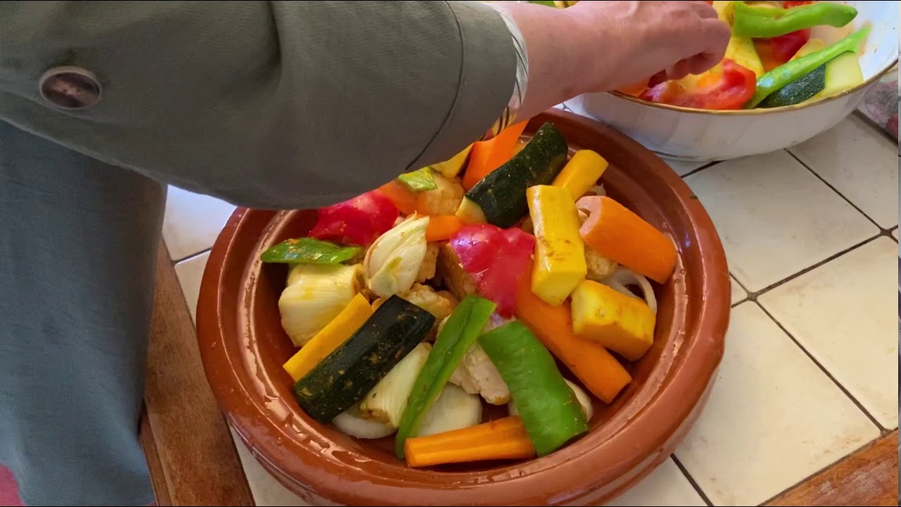 Tajine végétarien aux légumes