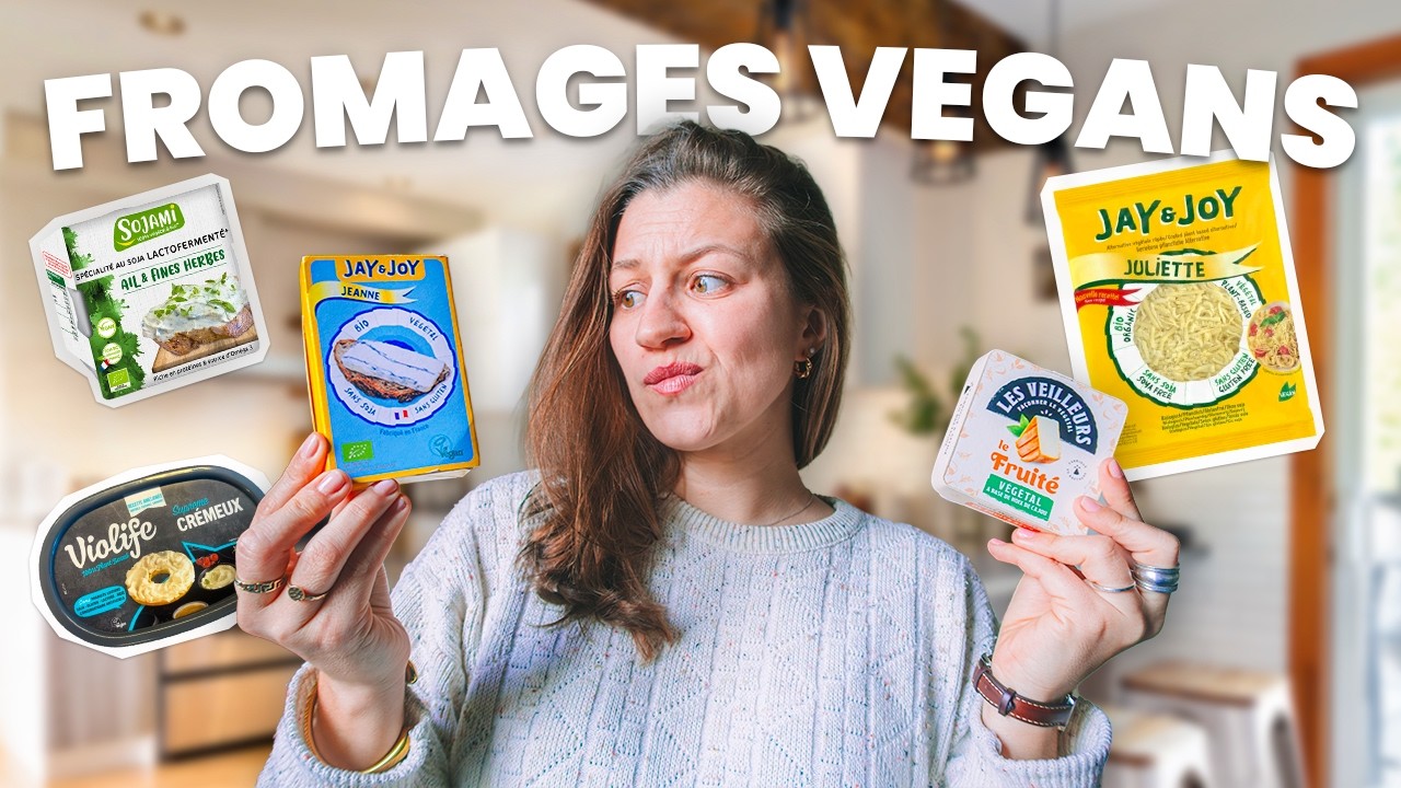 Je teste tous les fromages vegan : qu'est ce que ca vaut vraiment ? Texture, composition, goût...