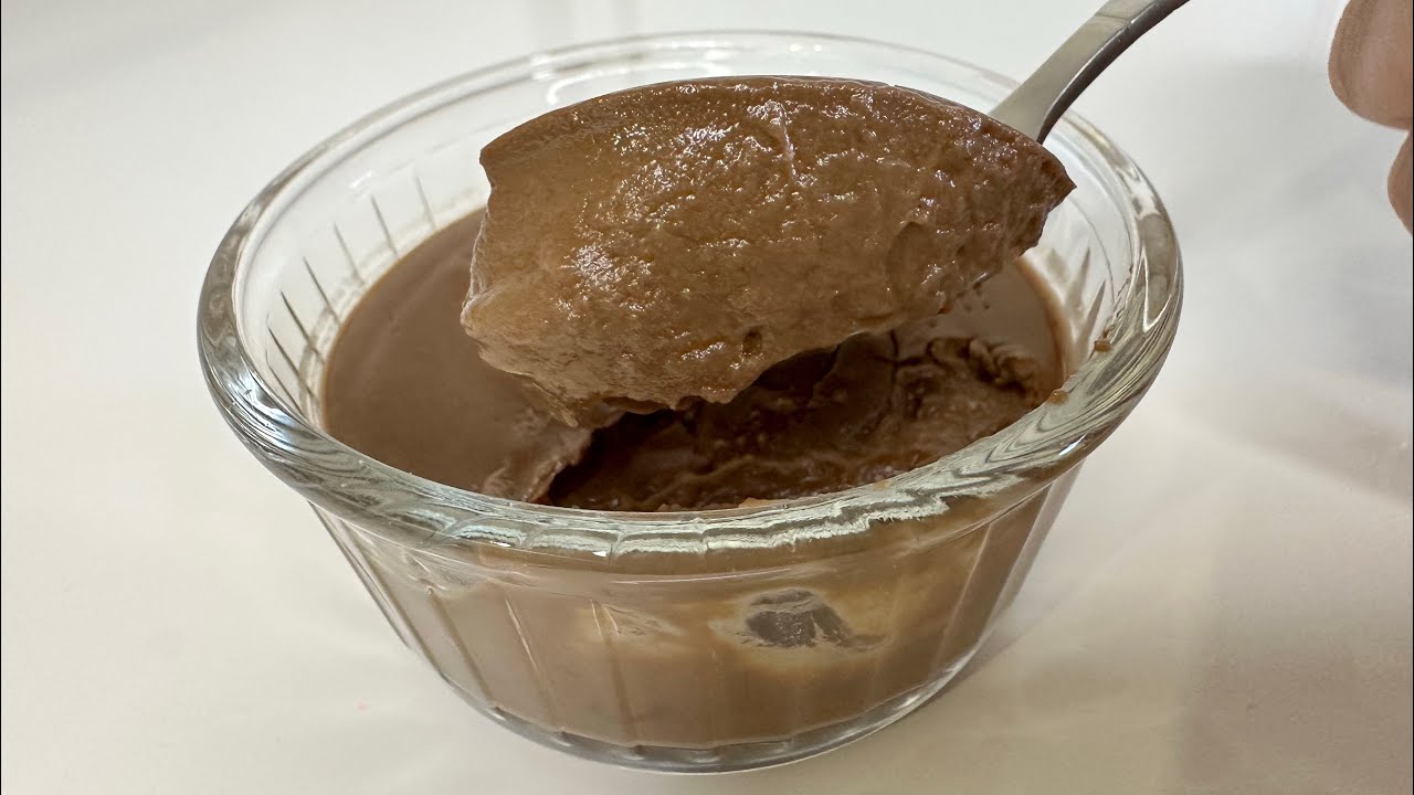 Crème dessert au chocolat ultra Gourmande 🍫 facile et rapide à faire avec peu d’ingrédients 👌