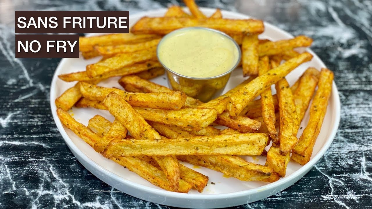FRITES MAISON ULTRA CROUSTILLANTES SANS FRITURE 🍟 Je ne les ferais plus jamais frire 🙅🏻‍♀️
