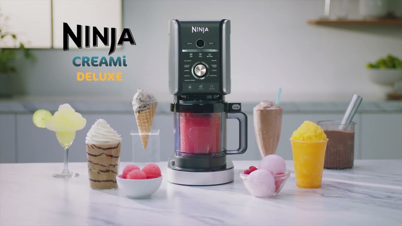 NINJA CREAMI DELUXE 10-EN-1 Machine à glaces et boissons glacées NC501EU
