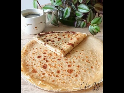 ✩ Crêpes vanillées (Vegan) DELICIEUSES !!!! ✩