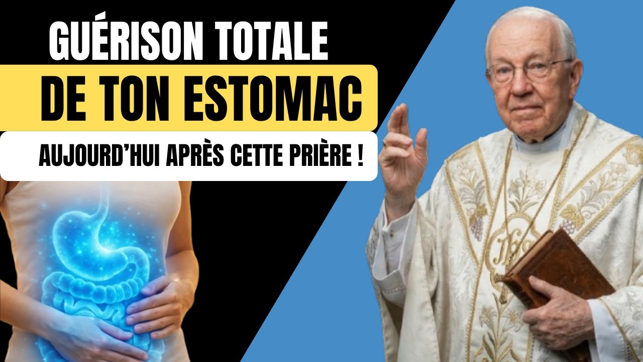 Prière Puissante pour Guérir Estomac, Digestion & Intestins | Inflammation Disparaît !