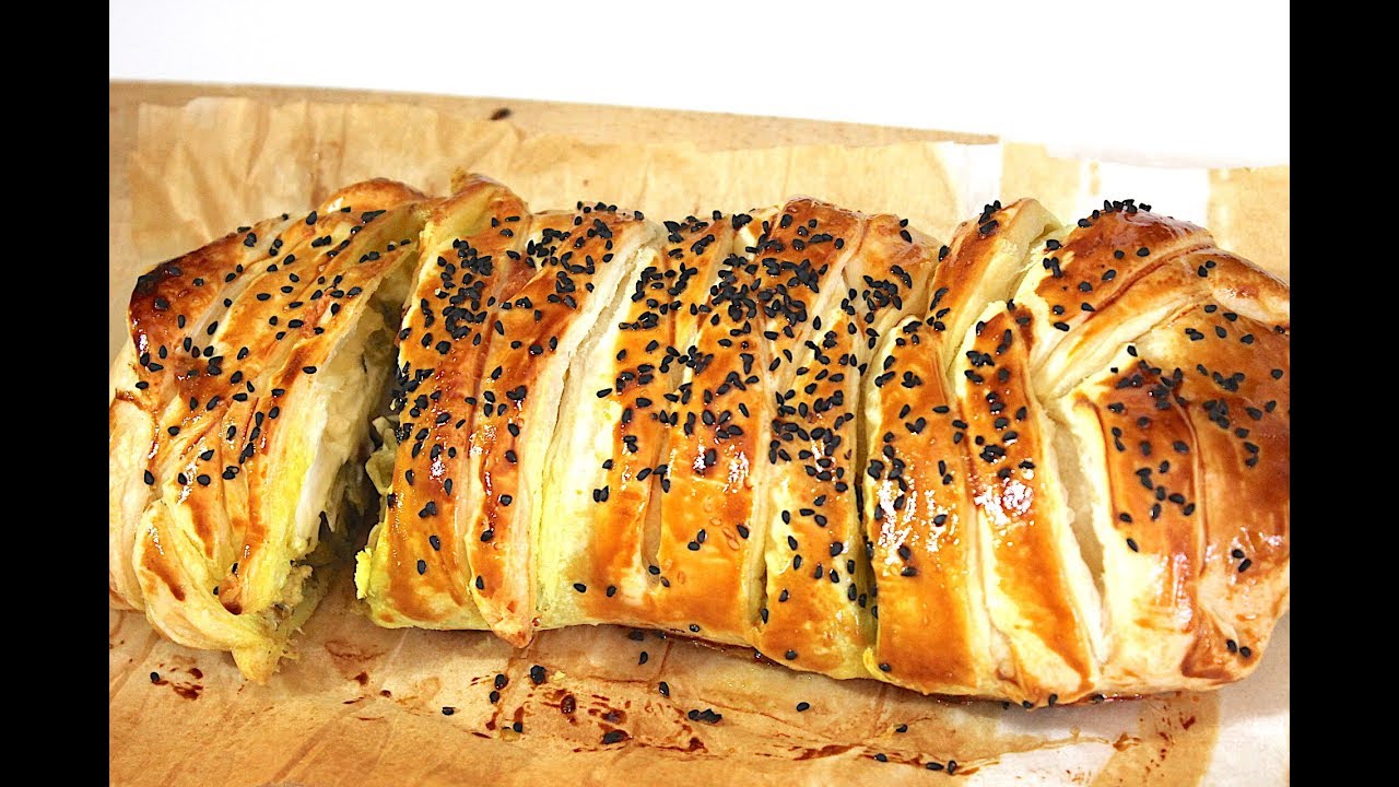 FEUILLETÉ TRESSÉ AU FROMAGE