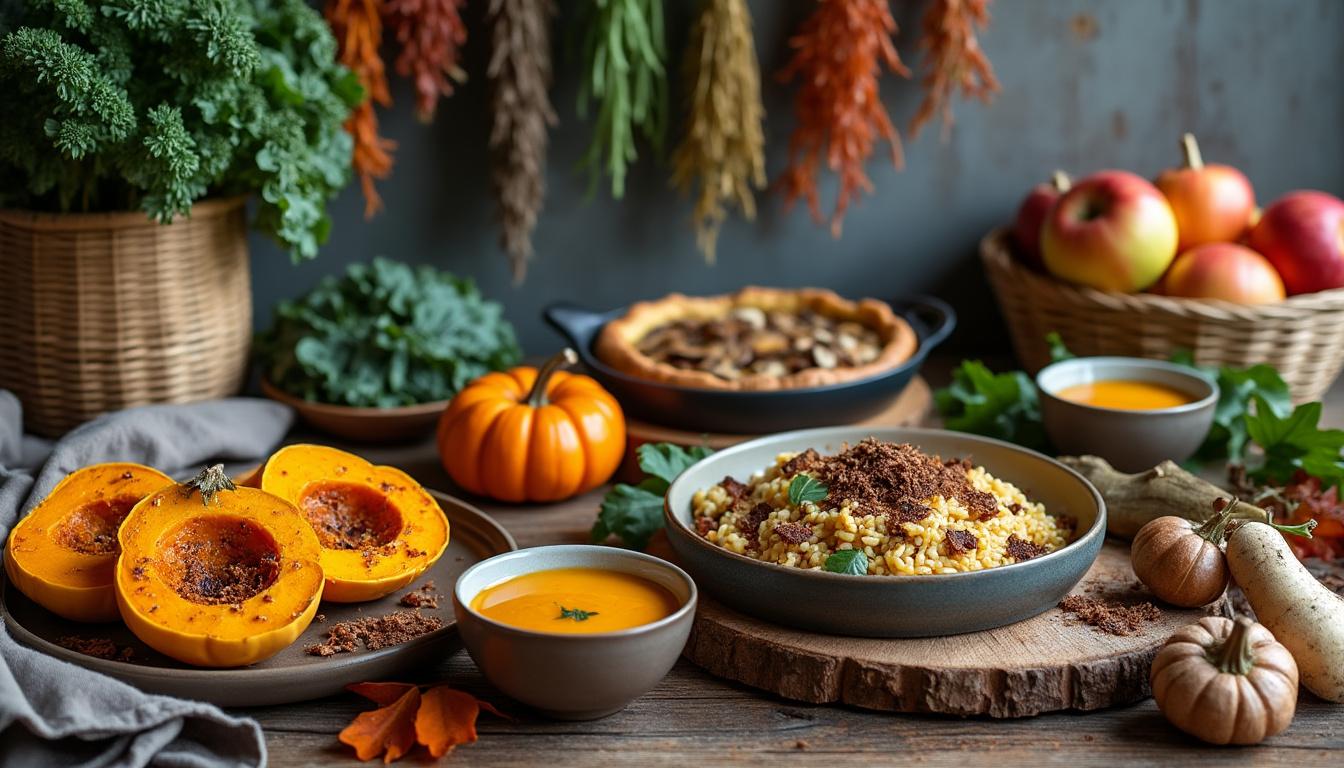 découvrez nos délices vegan incontournables à savourer cet automne, des recettes savoureuses et de saison pour régaler vos papilles tout en restant 100% végétal.