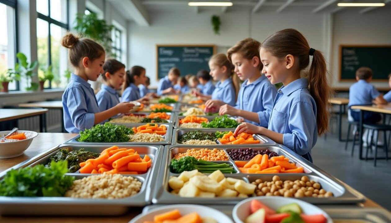 découvrez comment les menus végétariens gagnent en popularité dans les cantines scolaires parisiennes, favorisant une alimentation saine et durable pour les élèves.