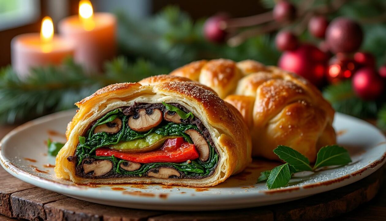 découvrez notre recette de wellington végétarien, une alternative gourmande et festive aussi savoureuse que l'original, parfaite pour un noël gourmand et convivial.