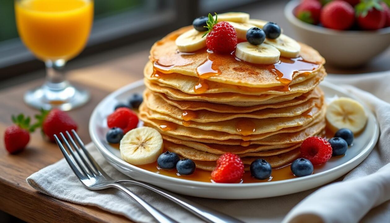 découvrez une recette gourmande de 8 crêpes véganes, parfaites pour régaler 4 convives avec des saveurs délicates et naturelles.