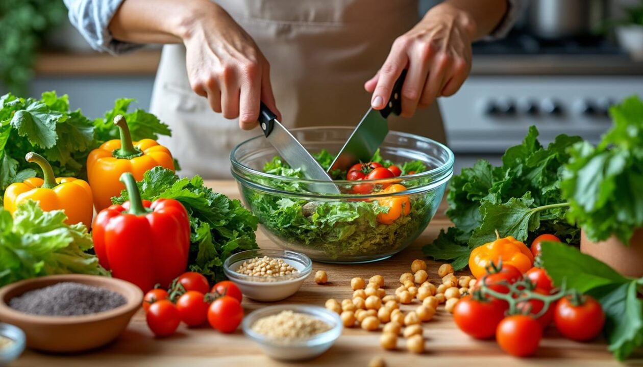 apprenez à préparer un repas vegan équilibré facilement et rapidement grâce à nos conseils simples et délicieux, adaptés à tous les niveaux de cuisine.