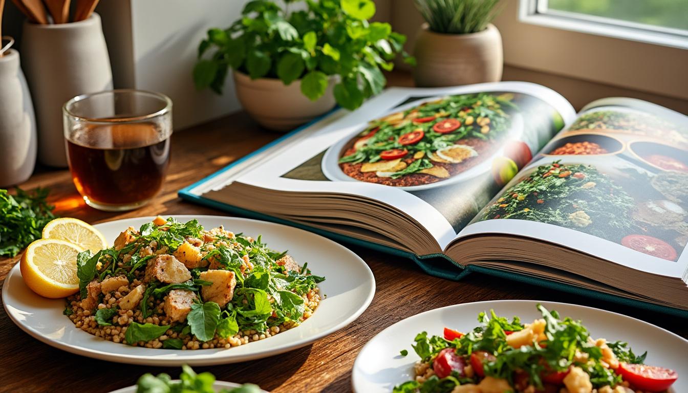 explorez notre sélection des meilleurs livres de recettes vegan et végétariennes pour préparer facilement des plats sains, gourmands et respectueux de l'environnement.