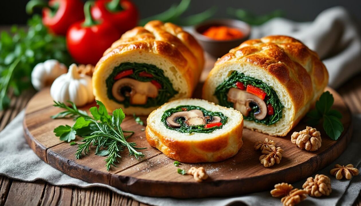 découvrez notre recette facile et délicieuse de wellington végétarien pour un noël gourmand et convivial. préparez un plat savoureux qui ravira tous vos invités.