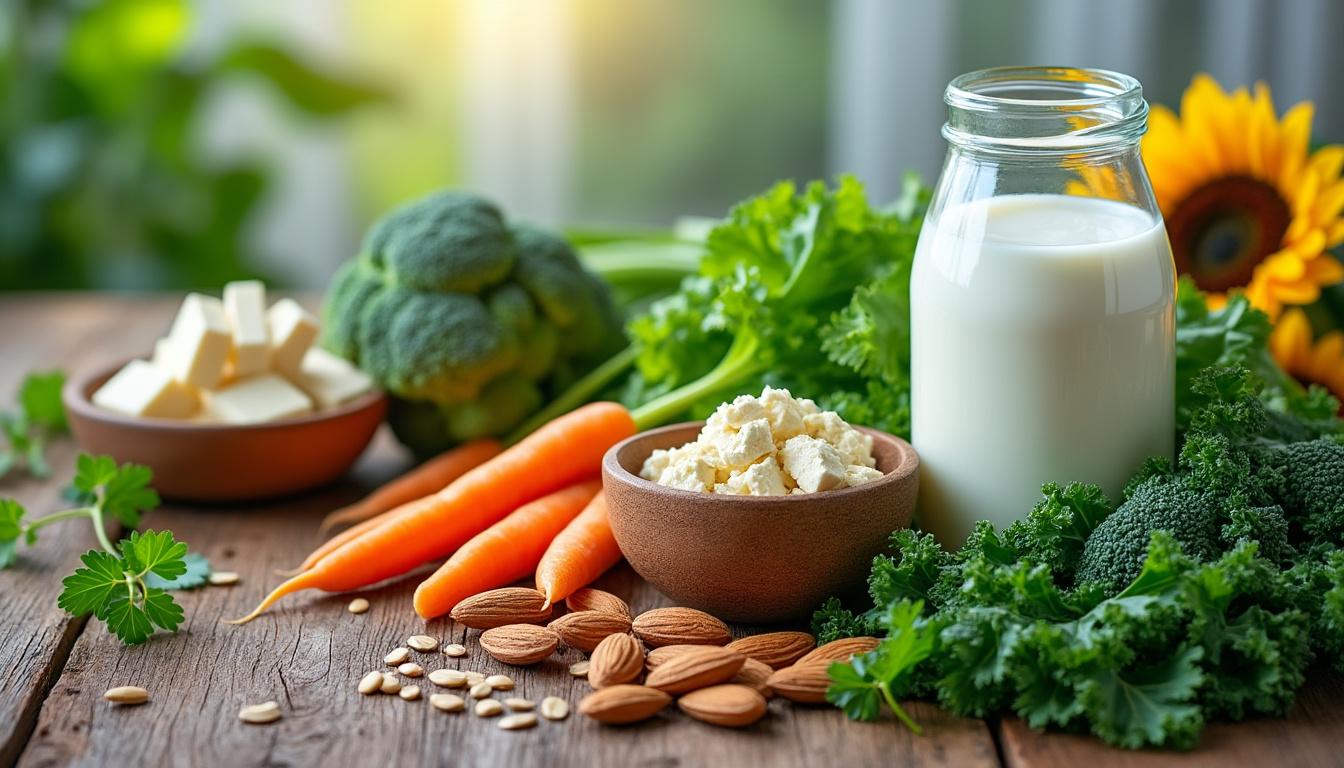 découvrez pourquoi le calcium est un nutriment essentiel dans une alimentation végétale et comment l'intégrer efficacement pour maintenir une bonne santé osseuse.