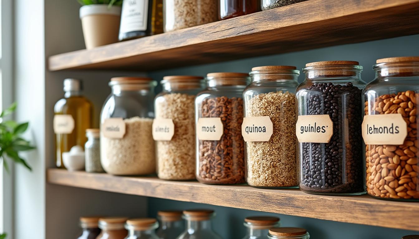 découvrez les indispensables du garde-manger vegan pour bien débuter votre alimentation végétalienne avec des conseils pratiques et des ingrédients essentiels.