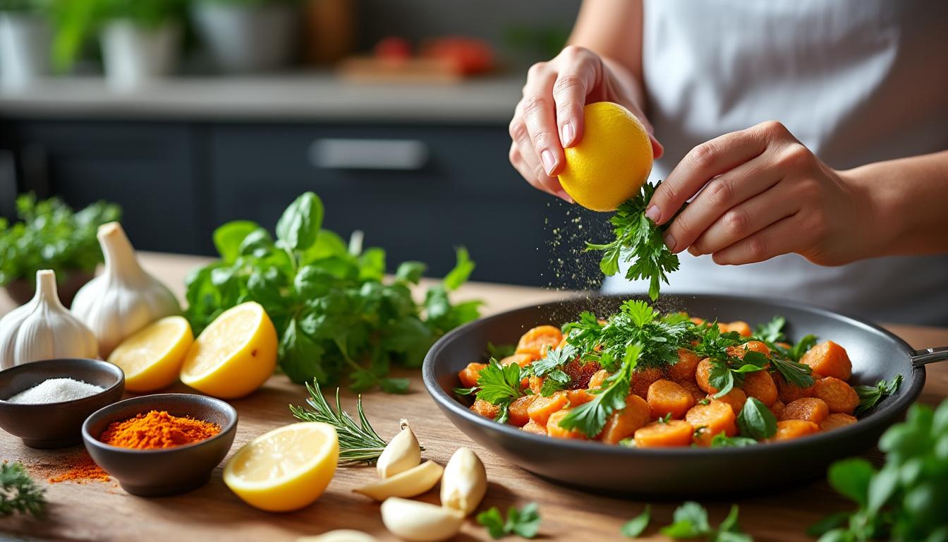 découvrez des astuces efficaces pour réduire votre consommation de sel tout en préservant la saveur de vos plats, pour une alimentation saine et gourmande.