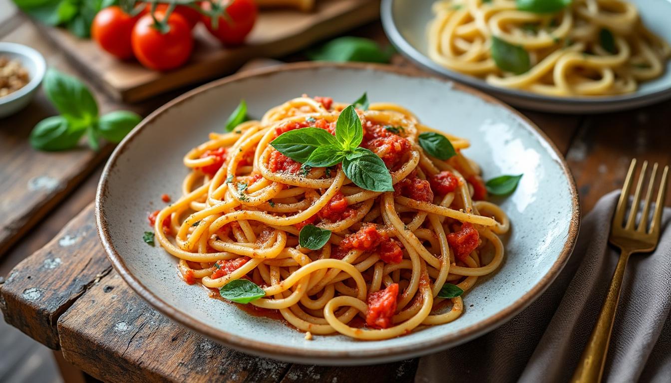 découvrez si les végans mangent des pâtes et quelles variétés ils privilégient pour un régime 100 % végétal, savoureux et équilibré.