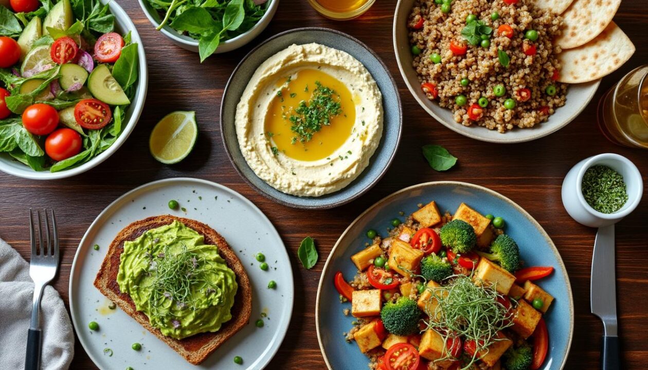 découvrez des idées de repas vegan savoureux et faciles à préparer, ainsi que des alternatives délicieuses pour une alimentation 100% végétale équilibrée et gourmande.